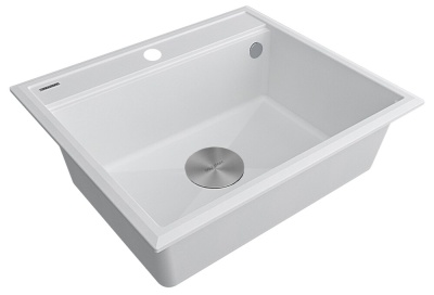 Детальное фото товара: Paulmark STEPIA 60, мойка, гранит, белый