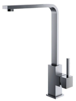 ALVEUS GENESIS JENNY BRS, смеситель, нержавеющая сталь сатин