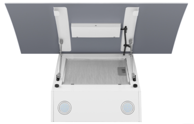 Детальное фото товара: Maunfeld SKY STAR CHEF 90 Glass White