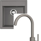 Omoikiri Daisen 42-GR + Shinagawa 2 Plus-GR leningrad grey