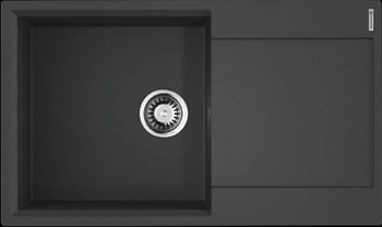 Фото товара: Omoikiri Daisen 86-BL, мойка, гранит, черный