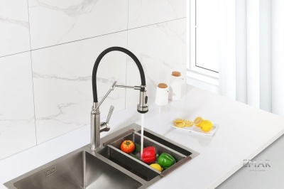 Детальное фото товара: Emar ECB 7012, смеситель, сатин