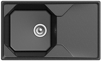 Фото товара: GranFest UNIQUE GF-U-840L, мойка, мрамор, черный