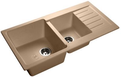 Детальное фото товара: GranFest PRACTIK GF-P-980 KL, мойка, мрамор, топаз