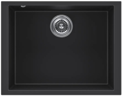 Детальное фото товара: KUCHENSTERN SUB 60, мойка, гранит, черный