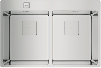 Детальное фото товара: Teka FORLINEA RS15 2B 740, мойка, нержавеющая сталь полированная