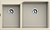 Фото товара: Rivelato AXEL X-90D beige scuro, мойка, гранит, темно-бежевый