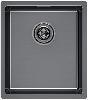 Фото товара: Paulmark YUNI 39 UNI, мойка, нержавеющая сталь, вороненая сталь