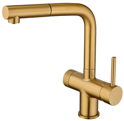 Детальное фото товара: Emar ЕС-7026 PVD Golden, смеситель, золото