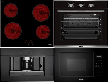 Фото товара: KORTING HK 60003 B + OKB 370 CMX + KMI 827 GN + KCM 9200 BG