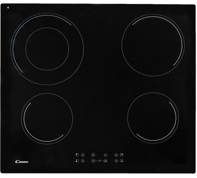 Фото товара: Candy CH64DVTRU стеклокерамическая поверхность