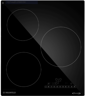 Детальное фото товара: Maunfeld AVI4533SBK индукционная поверхность