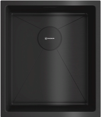 Детальное фото товара: Omoikiri Taki 38-U/IF-GB, мойка, нержавеющая сталь/графит