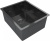 Rivelato RINOX 3844 UN PVD black, мойка, нержавеющая сталь, черный Детальное фото товара: Rivelato RINOX 3844 UN PVD black, мойка, нержавеющая сталь, черный