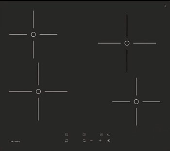 Фото товара: Дарина PL E 323 B стеклокерамическая поверхность