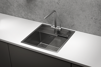 Фото товара: GRANULA 5051 мойка, сталь сатин