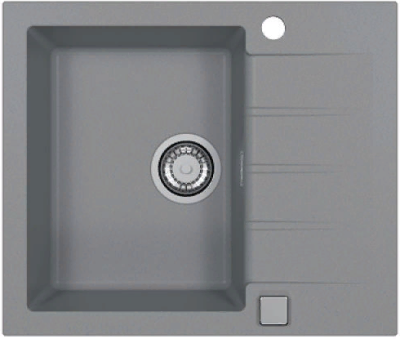 ALVEUS GRANITAL CADIT 10 CONCRETE - G81, мойка, гранит, серый (в комплекте с сифоном 1132823) ALVEUS GRANITAL CADIT 10 CONCRETE - G81, мойка, гранит, серый (в комплекте с сифоном 1132823)