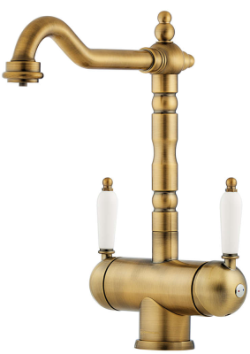 Omoikiri Amagasaki-AB, смеситель, античная латунь