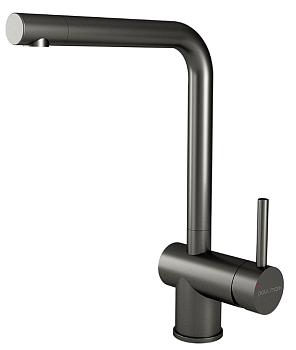 Фото товара: Paulmark SPRING, смеситель, вороненая сталь