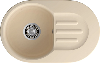 Фото товара: GranFest GF-SMART 685 L, мойка, мрамор, бежевый