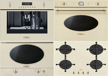 Фото товара: Smeg PV864PO + SFP805PO + MP822NPO + CMS8451P
