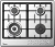 Детальное фото товара: Midea MG643TX газовая поверхность