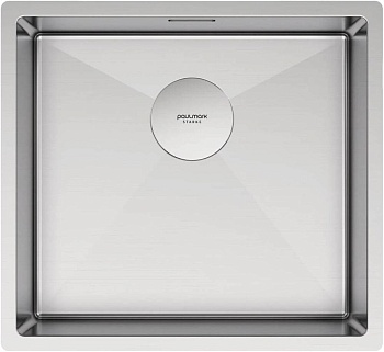Фото товара: Paulmark NEXT 48 UNI, мойка, нержавеющая сталь брашированная