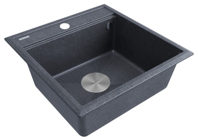 Paulmark STEPIA 50, мойка, гранит, графит Детальное фото товара: Paulmark STEPIA 50, мойка, гранит, графит