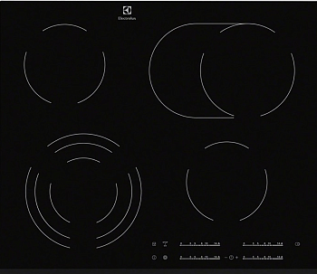 Фото товара: Electrolux EHF6547FXK стеклокерамическая поверхность
