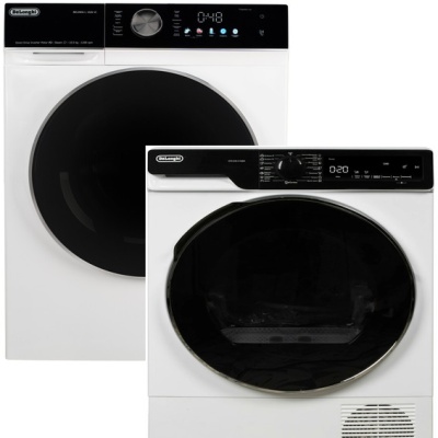 DeLonghi стирка BELINDA L 1026 VI + сушка DTD 8105 Н FABIO Фото товара: DeLonghi стирка BELINDA L 1026 VI + сушка DTD 8105 Н FABIO