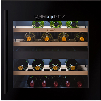 Фото товара: LEX LWD6036BL dual zone S