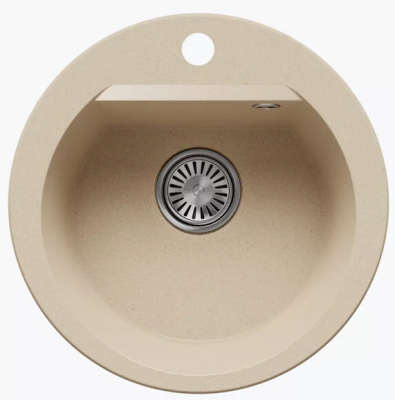 Polygran ATOL-520, мойка, мрамор, опал 328