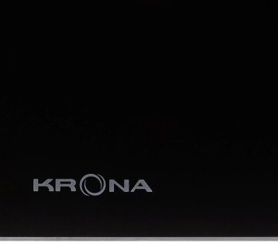 Детальное фото товара: Krona ZAUBER 45 BL 1DZTS стеклокерамическая поверхность