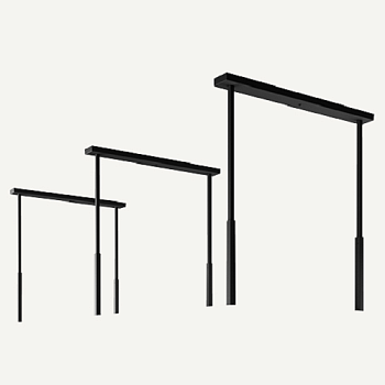 Фото товара: Falmec комплект для удлинения (945 мм), чёрная эмаль