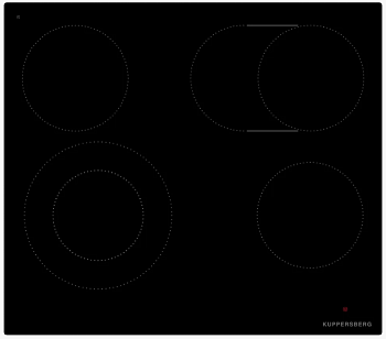 Фото товара: Kuppersberg ECS 624 стеклокерамическая поверхность