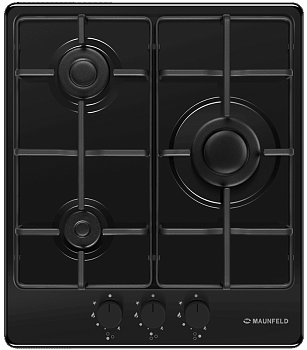 Фото товара: Maunfeld EGHE.43.3STS-EB2 газовая поверхность