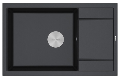 Paulmark FLUGEN 60, мойка, гранит, черный