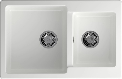 Детальное фото товара: GranFest PRACTIK GF-P-780 K, мойка, мрамор, иней