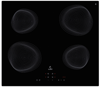 Фото товара: LEX EVI 640 R2 BL индукционная поверхность