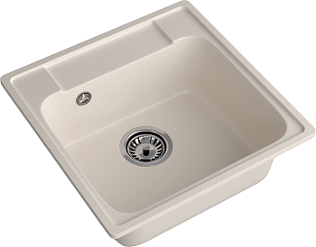 Фото товара: ЭкоМ 4848, мойка, гранит, белый