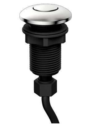 Omoikiri SW-01-C Пневматическая кнопка для измельчителя, хром