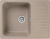 GranFest QUARZ GF-Z13, мойка, гранит, песочный Детальное фото товара: GranFest QUARZ GF-Z13, мойка, гранит, песочный