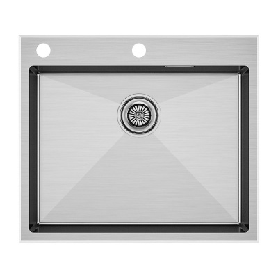 Paulmark KRONER-EDGE 59, мойка, нержавеющая сталь брашированная