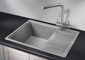 Фото товара: GRANULA 6503 мойка, гранит, алюминиум