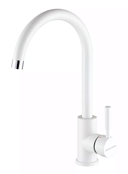 Фото товара: Paulmark HOLSTEIN, смеситель, белый матовый