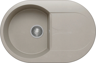 Polygran ATOL-760, мойка, мрамор, серый 14