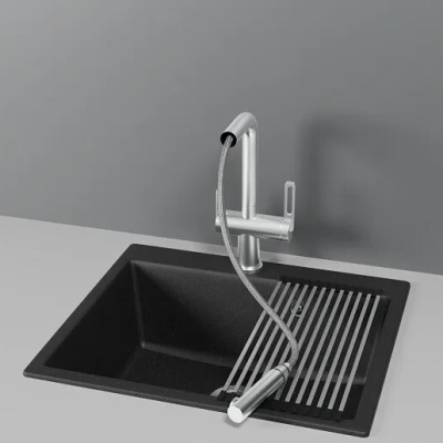 Детальное фото товара: GRANULA 8170 смеситель, нержавеющая сталь