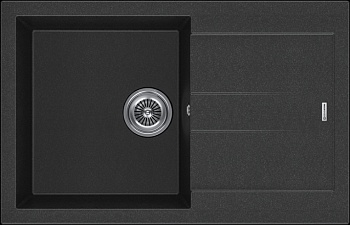 Фото товара: KUCHENSTERN PLAT 50, мойка, гранит, антрацит