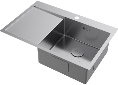 Детальное фото товара: Omoikiri Akisame 78-IN-R, мойка, нержавеющая сталь, чаша справа