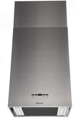 Детальное фото товара: Konigin Geometry Inox/Black Glass 40